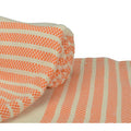 Orange-Creme - Back - A&R Towels Hamamzz Peshtemal Traditionell Gewebtes Handtuch