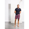 Rot-Marineblau - Pack Shot - Skinni Fit - Lounge-Shorts für Herren