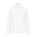Weiß - Front - Kariban Herren Anti-Pilling-Fleece-Jacke mit durchgehendem Reißverschluss