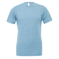 Hell-Jeansblau - Front - Bella + Canvas - T-Shirt für Herren-Damen Unisex