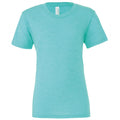 Türkis - Front - Bella + Canvas - T-Shirt für Herren-Damen Unisex