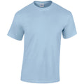 Hellblau - Front - Gildan - T-Shirt Schwer für Herren-Damen Unisex