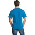 Saphirblau - Side - Gildan - T-Shirt Schwer für Herren-Damen Unisex