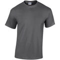 Grau meliert - Front - Gildan - T-Shirt Schwer für Herren-Damen Unisex