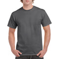 Grau meliert - Back - Gildan - T-Shirt Schwer für Herren-Damen Unisex