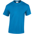 Saphirblau - Front - Gildan - T-Shirt Schwer für Herren-Damen Unisex