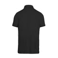 Schwarz - Back - Kariban - Poloshirt für Herren