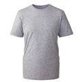 Grau meliert - Front - Anthem - T-Shirt für Herren kurzärmlig
