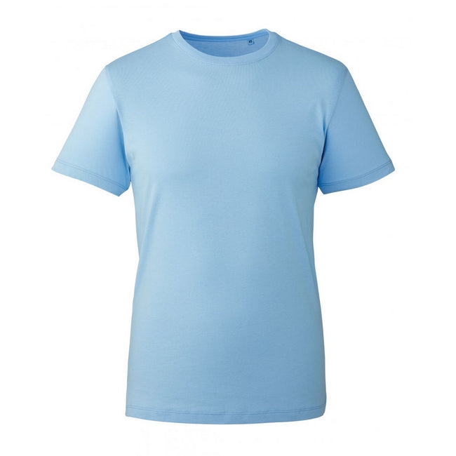 Hellblau - Front - Anthem - T-Shirt für Herren kurzärmlig