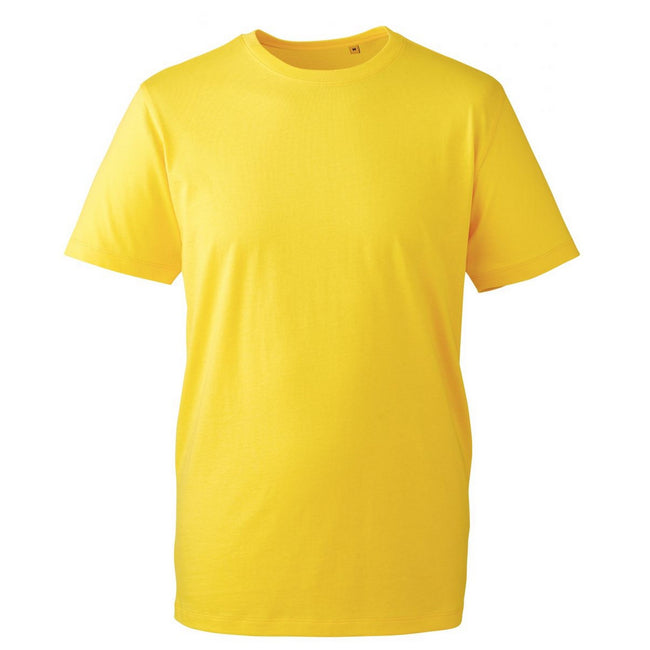 Gelb - Front - Anthem - T-Shirt für Herren kurzärmlig