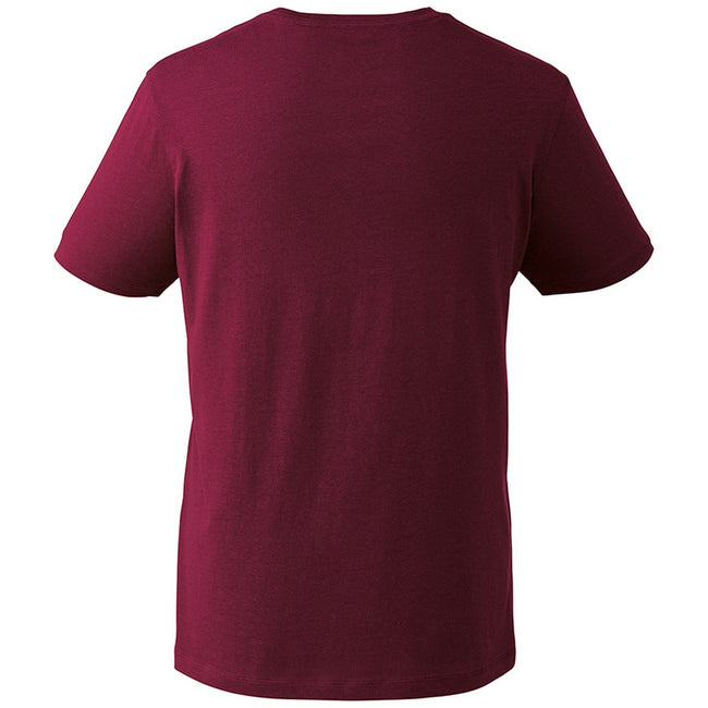 Burgunder - Back - Anthem - T-Shirt für Herren kurzärmlig