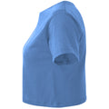 Kornblumenblau - Side - TriDri - Kurzes Top für Damen