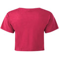Dunkles Pink - Back - TriDri - Kurzes Top für Damen