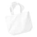 Weiß - Front - Westford Mill - Einkaufstasche "Premium", Bio-Baumwolle