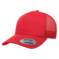 Rot - Pack Shot - Flexfit By Yupoong 5 Panel Retro Trucker Kappe