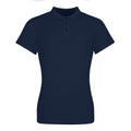 Marineblau - Front - Awdis - "Just Polos The 100 Girlie" Poloshirt für Damen