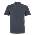 Graphit - Front - Asquith & Fox - Poloshirt, Baumwolle aus biologischem Anbau für Herren