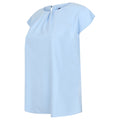 Hellblau - Lifestyle - Henbury - Bluse Mit Falten für Damen