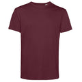 Burgunder - Front - B&C - "E150" T-Shirt für Herren