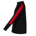 Schwarz-Rot - Side - Finden & Hales - Trainingsjacke für Kinder