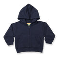 Marineblau - Front - Larkwood Baby-Kinder Sweatshirt Jacke