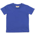 Royalblau - Front - Larkwood Baby T-Shirt mit Rundausschnitt