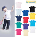 Weiß - Back - Larkwood Baby T-Shirt mit Rundausschnitt