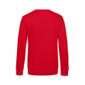Rot - Back - B&C - "King" Sweatshirt für Herren