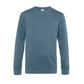 Blau - Front - B&C - "King" Sweatshirt für Herren