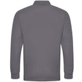 Grau - Side - PRORTX - Poloshirt für Herren