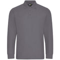 Grau - Front - PRORTX - Poloshirt für Herren
