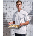 Weiß - Lifestyle - Premier - "Coolchecker" Kochjacke für Herren