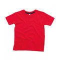 Rot-Marineblau - Front - Babybugz - "Supersoft" T-Shirt für Kinder