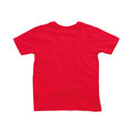 Rot-Marineblau - Back - Babybugz - "Supersoft" T-Shirt für Kinder