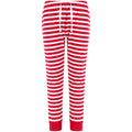 Rot-Weiß - Front - SF Minni - Loungehose für Kinder