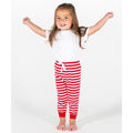 Rot-Weiß - Back - Larkwood - Loungehose für Kinder