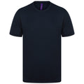 Marineblau - Front - Henbury - "HiCool Performance" T-Shirt für Herren