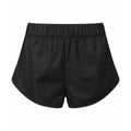 Schwarz - Front - TriDri - Shorts für Damen - Laufen