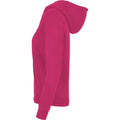 Hibiskus-Rosa - Side - Build Your Brand - "Basic" Kapuzenpullover für Damen