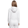 Weiß - Side - Build Your Brand - "Basic" Kapuzenpullover für Damen