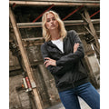 Schwarz - Side - Build Your Brand - "Windrunner" Jacke für Damen