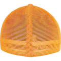 Neon-Orange - Back - Flexfit - Herren-Damen Unisex Kappe "360 Omnimesh", Netzmaterial