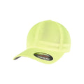 Neon-Gelb - Front - Flexfit - Herren-Damen Unisex Kappe "360 Omnimesh", Netzmaterial