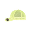 Neon-Gelb - Side - Flexfit - Herren-Damen Unisex Kappe "360 Omnimesh", Netzmaterial