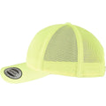 Neon-Gelb - Side - Flexfit - Herren-Damen Unisex Kappe "Omnimesh", Netzmaterial