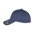 Dunkel-Marineblau - Side - Flexfit - Herren-Damen Unisex Baseball-Mütze "Alpha Shape"