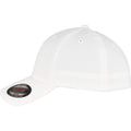 Weiß - Side - Flexfit - Herren-Damen Unisex Baseball-Mütze "Alpha Shape"