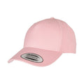 Pink - Front - Yupoong - Herren-Damen Unisex 5 Segmente - Snapback Mütze "Flexfit"