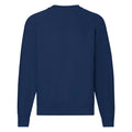 Marineblau - Back - Fruit of the Loom - "Classic 80-20" Sweatshirt für Herren