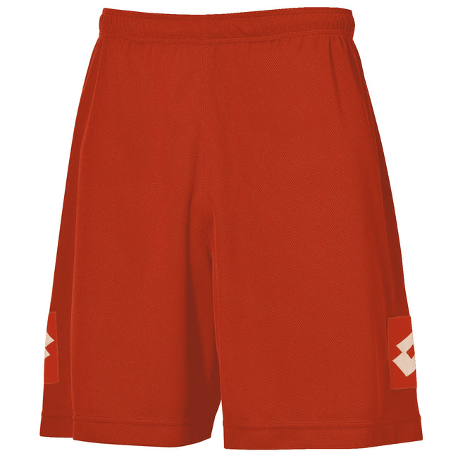 Flammenrot - Front - Lotto Herren Fußball-Shorts